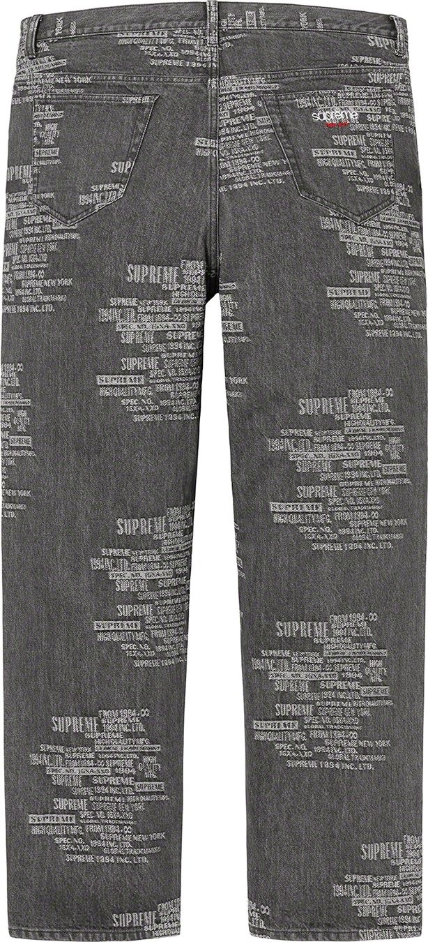 Trademark Jacquard Baggy Jean view 12